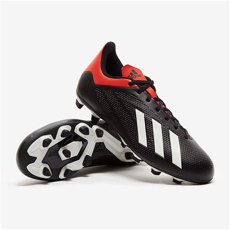 adidas x18.4 fxg zwart|Adidas Men's X 18.4 Firm Ground Soccer Shoe .